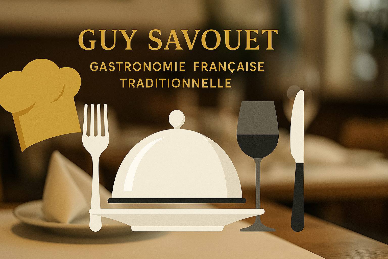 Projet Site web pour restaurant gastronomique pour Guy Savouet